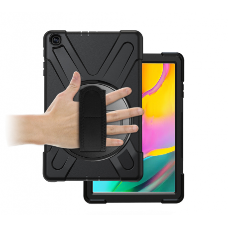 eSTUFF Defender Case - Back cover for tablet - black - for Samsung Galaxy Tab A (2019) (10.1 in) - 0