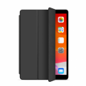 eSTUFF - Screen cover for tablet - polyurethane leather, thermoplastic polyurethane (TPU) - black - 9.7" - for Apple 9.7-inch iPad (5th generation, 6th generation)