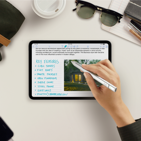 Logitech Crayon - Digital pen - wireless - grey - 9