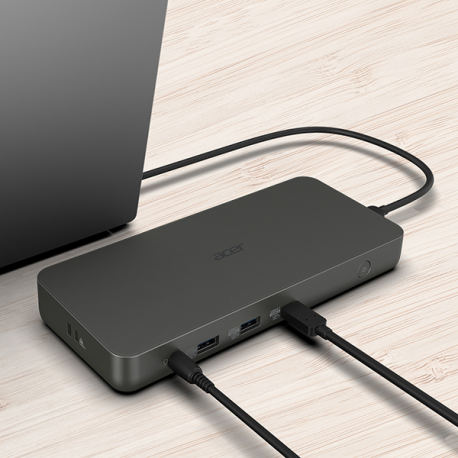 Acer Dock II D501 - Docking station - USB-C - HDMI, DP - GigE - 14