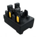 Zebra 4-Slot Ring Scanner Cradle - Handheld  /  barcode scanner charging cradle - output connectors: 4