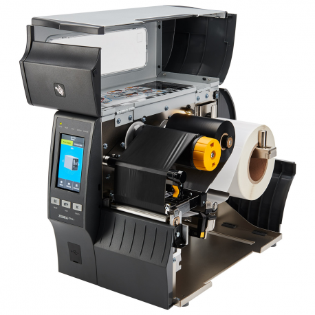 Zebra ZT400 Series ZT411 - Label printer - direct thermal  /  thermal transfer - Roll (11.4 cm) - 300 dpi - up to 254 mm / sec - USB 2.0, LAN, serial, USB host, Bluetooth 4.1 - tear bar - 1