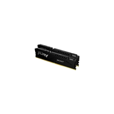 Kingston FURY Beast - DDR5 - kit - 32 GB: 2 x 16 GB - DIMM 288-pin - 5600 MHz / PC5-44800 - CL36 - 1.25 V - unbuffered - on-die ECC - black - 0