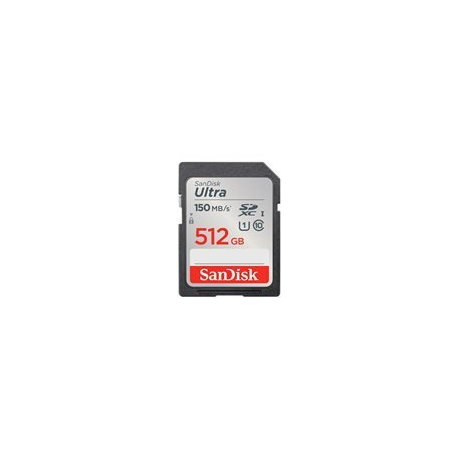SanDisk Ultra - Flash memory card - 512 GB - Class 10 - SDXC UHS-I - 0