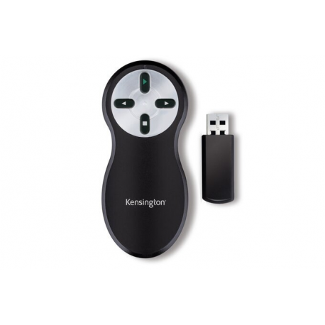 Kensington Wireless Presenter - Presentation remote control - 4 buttons - RF - 0
