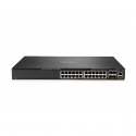 HPE Aruba 6300M - Switch - L3 - Managed - 24 x 10/100/1000 + 4 x 1 Gigabit / 10 Gigabit / 25 Gigabit / 50 Gigabit SFP56 (uplink / stacking) - front and side to back - rack-mountable
