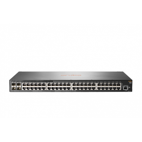 HPE Aruba 2930F 48G 4SFP - Switch - L3 - Managed - 48 x 10 / 100 / 1000 + 4 x Gigabit SFP - side to side airflow - rack-mountable - 0