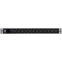 ATEN Basic PDU Series PE0212G - Power distribution unit (rack-mountable) - AC 100-240 V - 3840 VA - input: IEC 60320 C20 - output connectors: 12 (12 x IEC 60320 C13) - 1U - 3.05 m cord