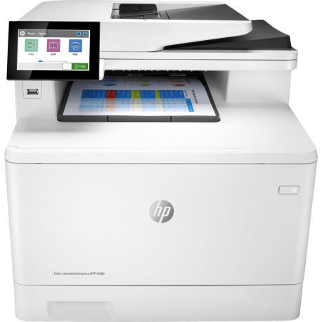 HP Color LaserJet Enterprise MFP M480f - Multifunction printer - colour - laser - A4 (210 x 297 mm), Legal (216 x 356 mm) (original) - A4 / Legal (media) - up to 27 ppm (copying) - up to 27 ppm (printing) - 300 sheets - 33.6 Kbps - USB 2.0, Gigabit LAN, USB 2.0 host - 0