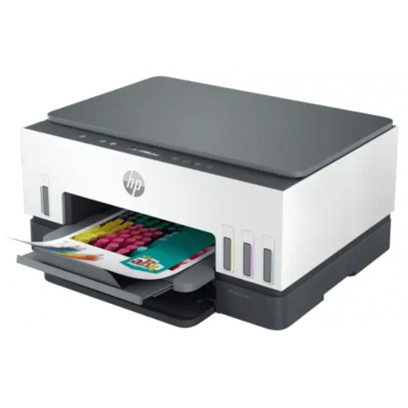 HP Smart Tank 670 All-in-One - Multifunction printer - colour - ink-jet - ITS - 216 x 297 mm (original) - A4 / Legal (media) - up to 11 ppm (copying) - up to 12 ppm (printing) - 150 sheets - USB 2.0, Wi-Fi(ac), Bluetooth - 0
