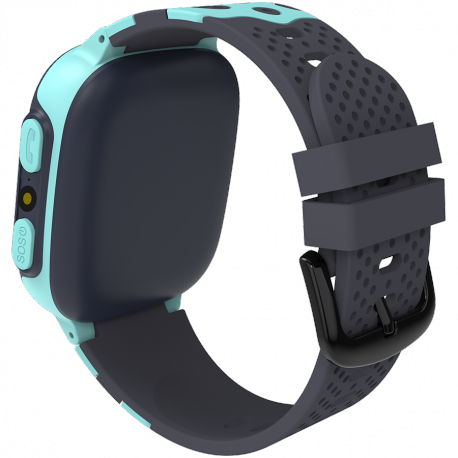 Canyon Kids Sandy KW-34 - Smart watch with strap - silicone - display 1.44" - 32 MB - Bluetooth - 0.08 Megapixel camera - 42 g - blue / grey - 3