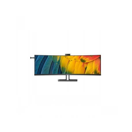 Philips 45B1U6900CH - 6000 Series - LED monitor - curved - 45" (44.5" viewable) - 5120 x 1440 Dual Quad HD @ 75 Hz - VA - 450 cd / m² - 3000:1 - DisplayHDR 400 - 4 ms - 2xHDMI, DisplayPort, 2xUSB-C - speakers - black - 0