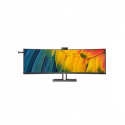 Philips 45B1U6900CH - 6000 Series - LED monitor - curved - 45" (44.5" viewable) - 5120 x 1440 Dual Quad HD @ 75 Hz - VA - 450 cd / m² - 3000:1 - DisplayHDR 400 - 4 ms - 2xHDMI, DisplayPort, 2xUSB-C - speakers - black