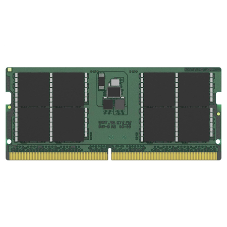 Kingston ValueRAM - DDR5 - module - 32 GB - SO-DIMM 262-pin - 5600 MHz - CL46 - 1.1 V - unbuffered - on-die ECC - 0