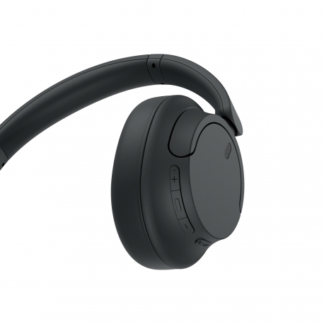 Sony WH-CH720N - Headphones with mic - full size - Bluetooth - wireless, wired - active noise cancelling - 3.5 mm jack - black - 3
