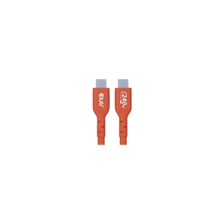 Club 3D - USB cable - 24 pin USB-C (M) to 24 pin USB-C (M) - 48 V - 5 A - 3 m - bi-directional, up to 240W power delivery support, extended power range (EPR) - 0