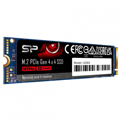 SILICON POWER UD85 - SSD - 500 GB - internal - M.2 2280 - PCIe 4.0 x4 (NVMe) - 0