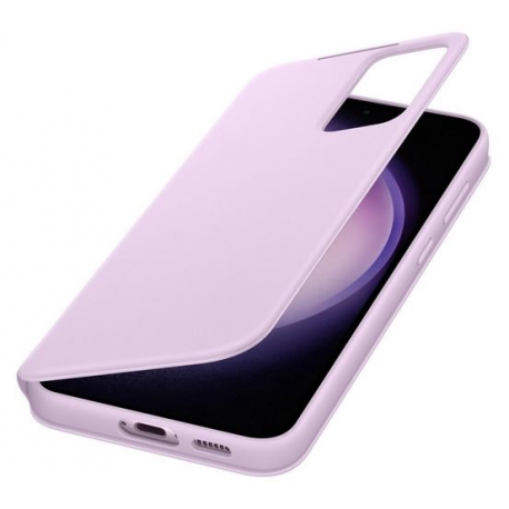 Samsung EF-ZS916 - Flip cover for mobile phone - lavender - for Galaxy S23+ - 2