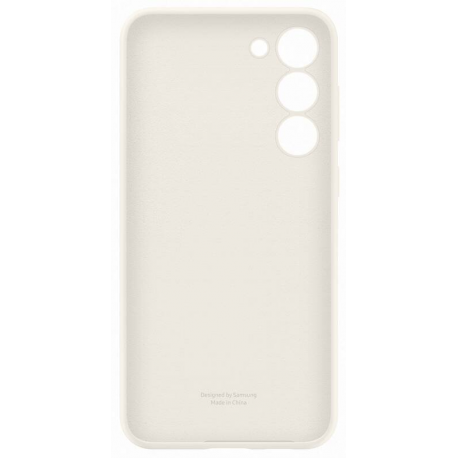 Samsung EF-PS916 - Back cover for mobile phone - silicone - cream - for Galaxy S23+ - 0