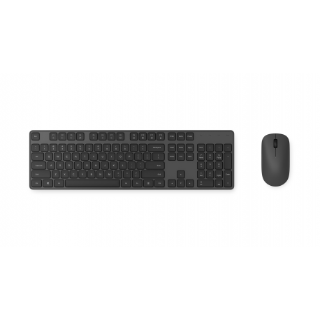 Xiaomi WXJS01YM - Keyboard and mouse set - wireless - 2.4 GHz - QWERTY - US - 0
