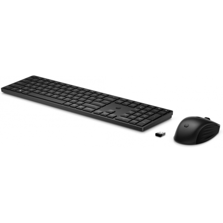 HP 655 - Keyboard and mouse set - wireless - 2.4 GHz - black - for HP 34; Elite Mobile Thin Client mt645 G7; ZBook Firefly 14 G9; ZBook Fury 16 G9 - 0