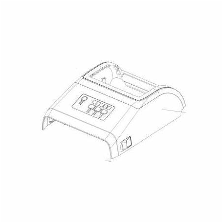 Kit, Cover Assembly for Standard Models includes Media Window, ZD421D - 0