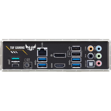 ASUS TUF GAMING B550-PLUS - Motherboard - ATX - Socket AM4 - AMD B550 Chipset - USB-C Gen2, USB 3.2 Gen 1, USB 3.2 Gen 2 - 2.5 Gigabit LAN - onboard graphics (CPU required) - HD Audio (8-channel) - 1