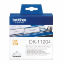 Brother DK-11204 - Black on white - 17 x 54 mm 400 label(s) (1 roll(s) x 400) multi-purpose labels - for Brother QL-1050, 1060, 1110, 500, 550, 560, 570, 580, 600, 650, 700, 710, 720, 820