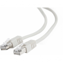 Cablexpert - Patch cable - RJ-45 (M) to RJ-45 (M) - 25 cm - FTP - CAT 5e - molded - grey