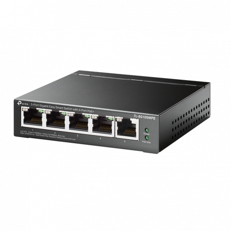TP-Link TL-SG105MPE V1.60 - Switch - 5 x 10 / 100 / 1000 - desktop - 0