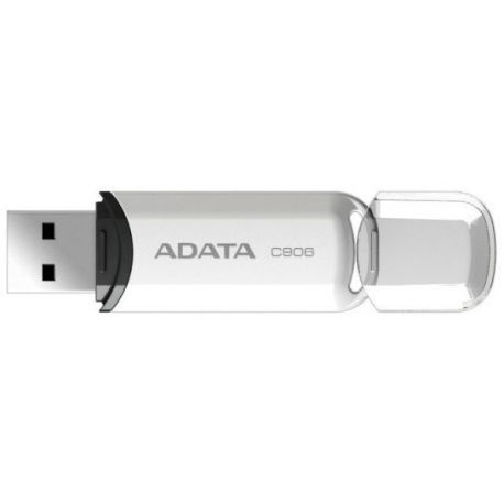 ADATA Classic Series C906 - USB flash drive - 32 GB - USB 2.0 - white - 1