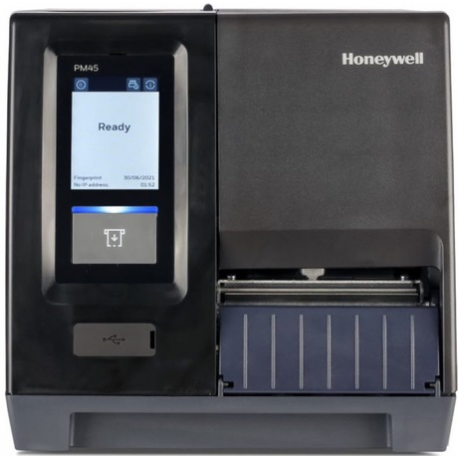 Honeywell PM65A - Label printer - thermal transfer - Roll (17.8 cm) - 300 dpi - up to 250 mm / sec - RS232, USB 2.0 host, USB 2.0, LAN - 3
