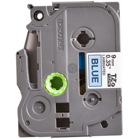 Brother TZe-521 - Black on blue - Roll (0.9 cm x 8 m) 1 cassette(s) laminated tape - for Brother PT-D210, D600, H110, H200; P-Touch PT-1005, E110, H107; P-Touch Cube Plus PT-P710 - 0