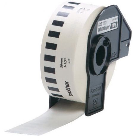 Brother DK-22210 - Black on white - Roll (2.9 cm x 30.5 m) labels - for Brother QL-1050, 1060, 1110, 500, 550, 560, 570, 580, 600, 650, 700, 710, 720, 820 - 0