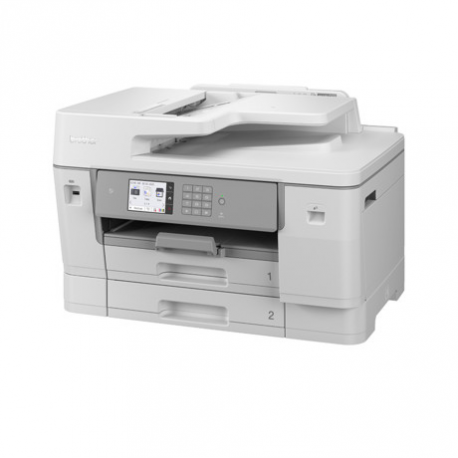 Brother MFC-J6959DW - Multifunction printer - colour - ink-jet - A3 / Ledger (media) - up to 25 ppm (copying) - up to 30 ppm (printing) - 850 sheets - 33.6 Kbps - USB 2.0, LAN, Wi-Fi(n), NFC, USB 2.0 host - 3