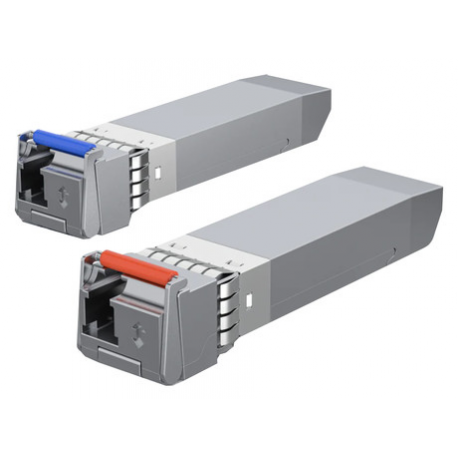 Ubiquiti - SFP (mini-GBIC) transceiver module - GigE - 1000Base-BiDi - LC single-mode - up to 3 km - 1310 nm / 1550 nm (pack of 2) - 1