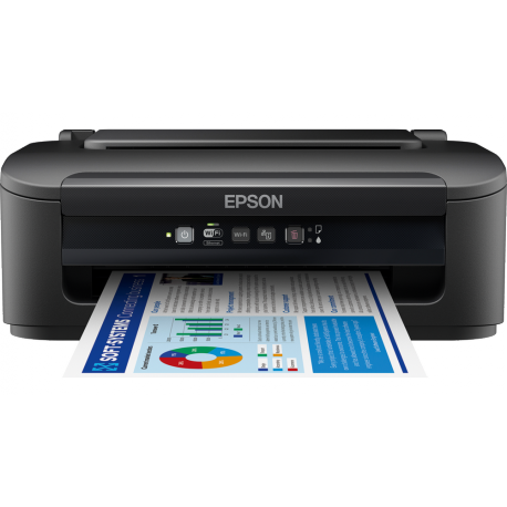 Epson WorkForce WF-2110W - Printer - colour - ink-jet - A4 / Legal - 5760 x 1440 dpi - up to 9 ppm (mono)  /  up to 4.7 ppm (colour) - capacity: 100 sheets - USB 2.0, LAN, Wi-Fi(n) - 0
