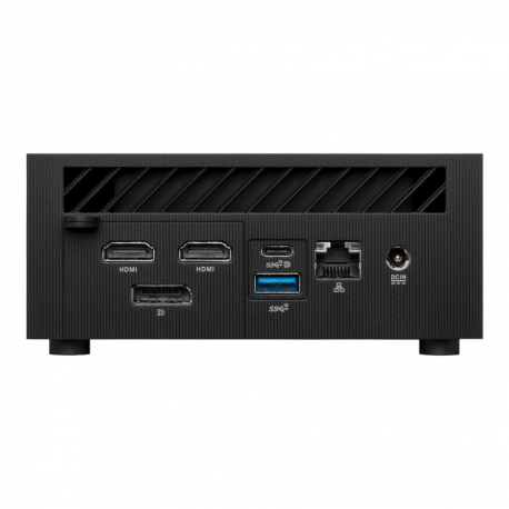 ASUS ExpertCenter PN64 BB5003MDE1 - Barebone - mini PC - 1 x Core i5 13500H  /  3.5 GHz - RAM 0 GB - Intel Iris Xe Graphics - GigE, 2.5 GigE, Bluetooth 5.2, 802.11ax (Wi-Fi 6E) - WLAN: Bluetooth 5.2, 802.11a / b / g / n / ac / ax (Wi-Fi 6E) - eco black - 5