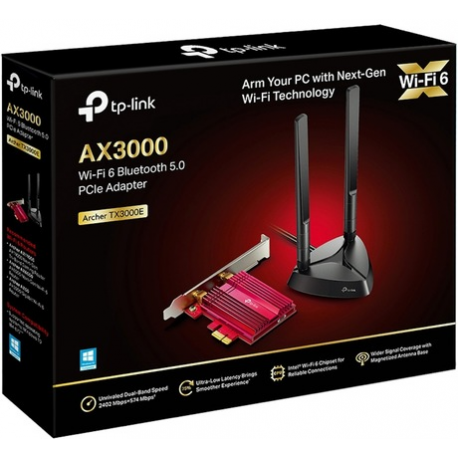 TP-Link Archer TX20E V2 - Network adapter - PCIe - 802.11ax, Bluetooth 5.2 - 0