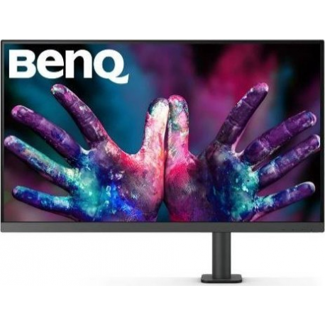 BenQ PD3205UA - LED monitor - 32" (31.5" viewable) - 3840 x 2160 4K @ 60 Hz - IPS - 250 cd / m² - 1000:1 - 5 ms - HDMI, DisplayPort, USB-C - speakers - 0