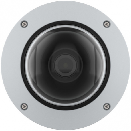 AXIS Q3626-VE - Network surveillance camera - dome - outdoor - vandal  /  weatherproof - colour (Day&Night) - 4 MP - 2688 x 1512 - M25 mount - vari-focal - audio - wired - GbE - MJPEG, H.264, AVC, HEVC, H.265, MPEG-4 Part 10, MPEG-H Part 2 - DC 10 - 28 V  /  PoE Plus Class 4 - TAA Compliant - 2