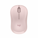 Logitech M240 Silent - Mouse - right and left-handed - optical - 3 buttons - wireless - Bluetooth - rose