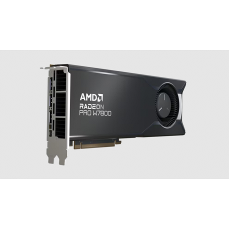 AMD Radeon Pro W7800 - Graphics card - Radeon Pro W7800 - 32 GB GDDR6 - PCIe 4.0 x16 - 3 x DisplayPort, Mini DisplayPort - 0