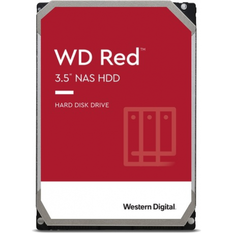 WD Red WD20EFPX - Hard drive - 2 TB - internal - 3.5" - SATA 6Gb / s - 5400 rpm - buffer: 64 MB - 0