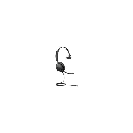 Jabra Evolve2 40 SE UC Mono - Headset - on-ear - wired - USB-A - noise isolating - Optimised for UC - 1