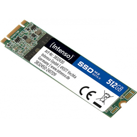 Intenso TOP - SSD - 512 GB - internal - M.2 2280 - SATA 6Gb / s - 0