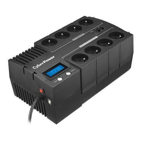 CyberPower BRICs II BR700ELCD - UPS - AC 230 V - 420 Watt - 700 VA - 7 Ah - USB - output connectors: 8 - 1