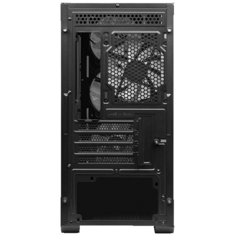 MSI MAG FORGE M100R - Tower - ATX - windowed side panel (tempered glass) - no power supply (ATX) - USB / Audio - 2