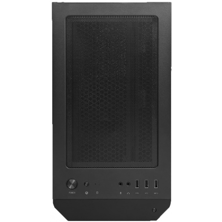 MSI MAG FORGE M100R - Tower - ATX - windowed side panel (tempered glass) - no power supply (ATX) - USB / Audio - 4
