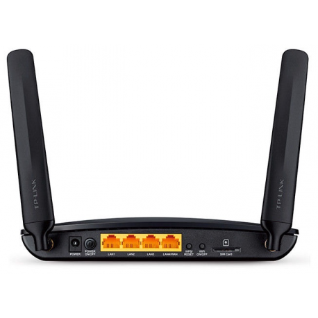 TP-LINK TL-MR6400 - Wireless router - WWAN - 4-port switch - 802.11b / g / n - 2.4 GHz - 8